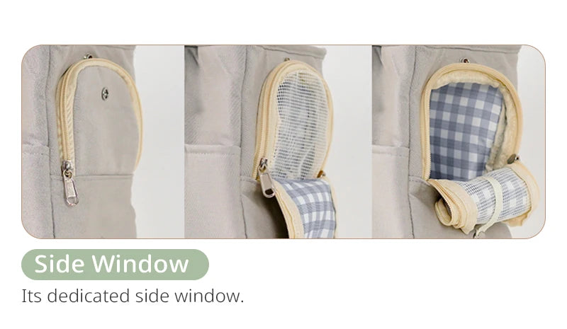 Pets go out and pack puppies. Portable one-shoulder bags are suitable for cats and small dogs to carry outdoors than bears.